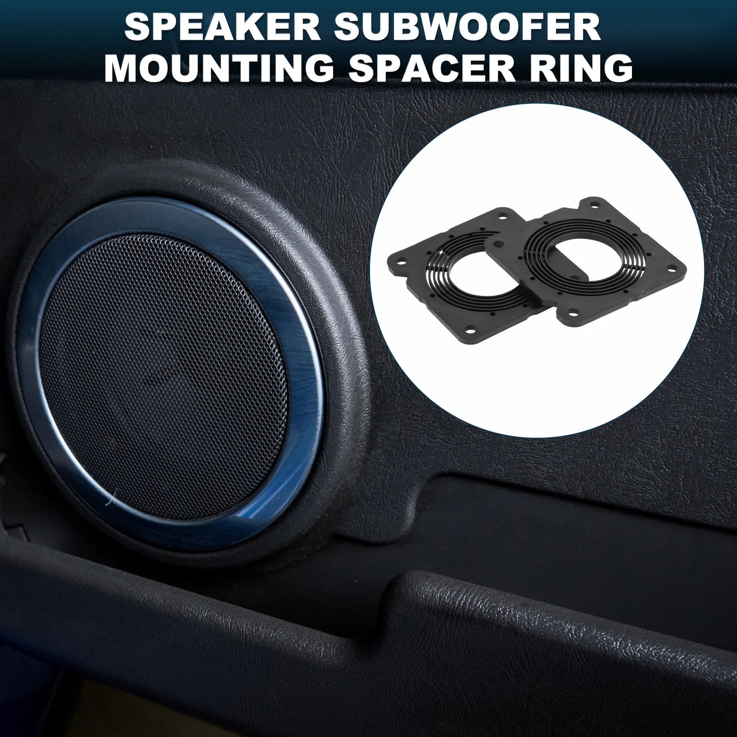 2X Speaker Spacer Rings for Nissan