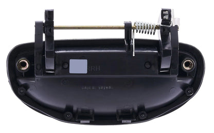 2X Smooth Black Outer Door Handles for Daewoo Nubira (1997–2003)