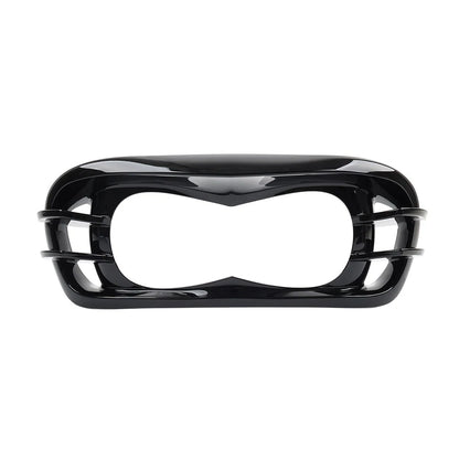Unpainted Black Headlight Bezel for Harley Road Glide FLTRX FLTRU (2015–2023)