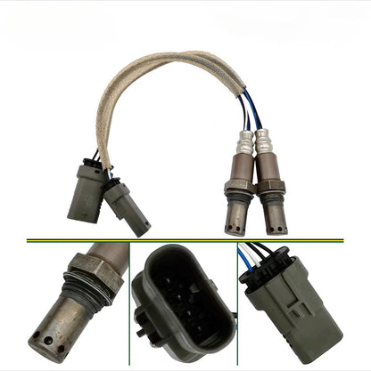 Set of 4 Oxygen Sensors for Chevy Silverado 1500 (2014–2017) & Tahoe/Suburban (2015)