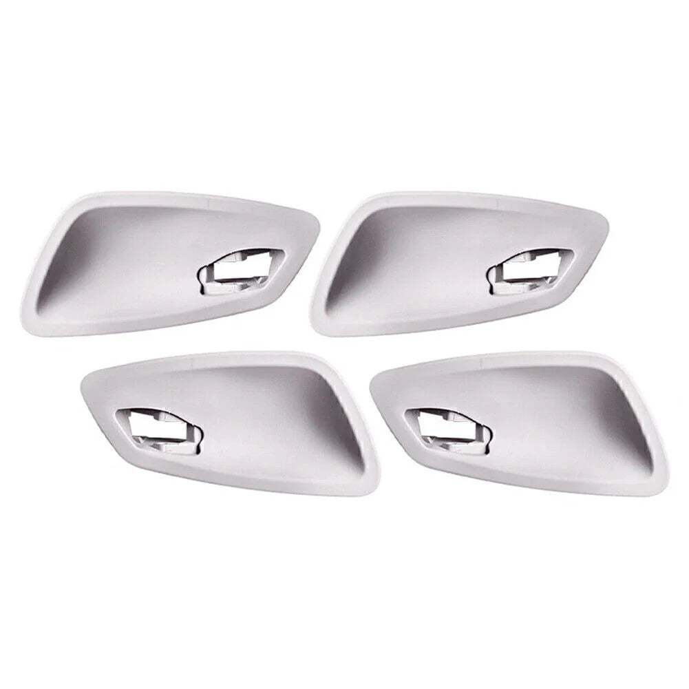 4 Pcs ABS Inner Door Handle Bowl Cover for BMW 3 Series E90 (2005-2012)