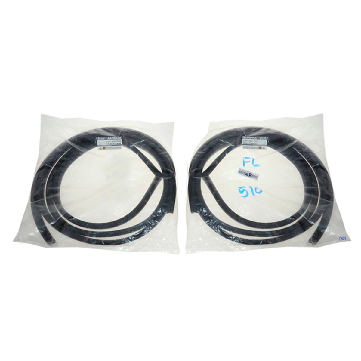 Front Door Seal Weatherstrip x2 for Nissan Datsun 510 1600 1968-1973