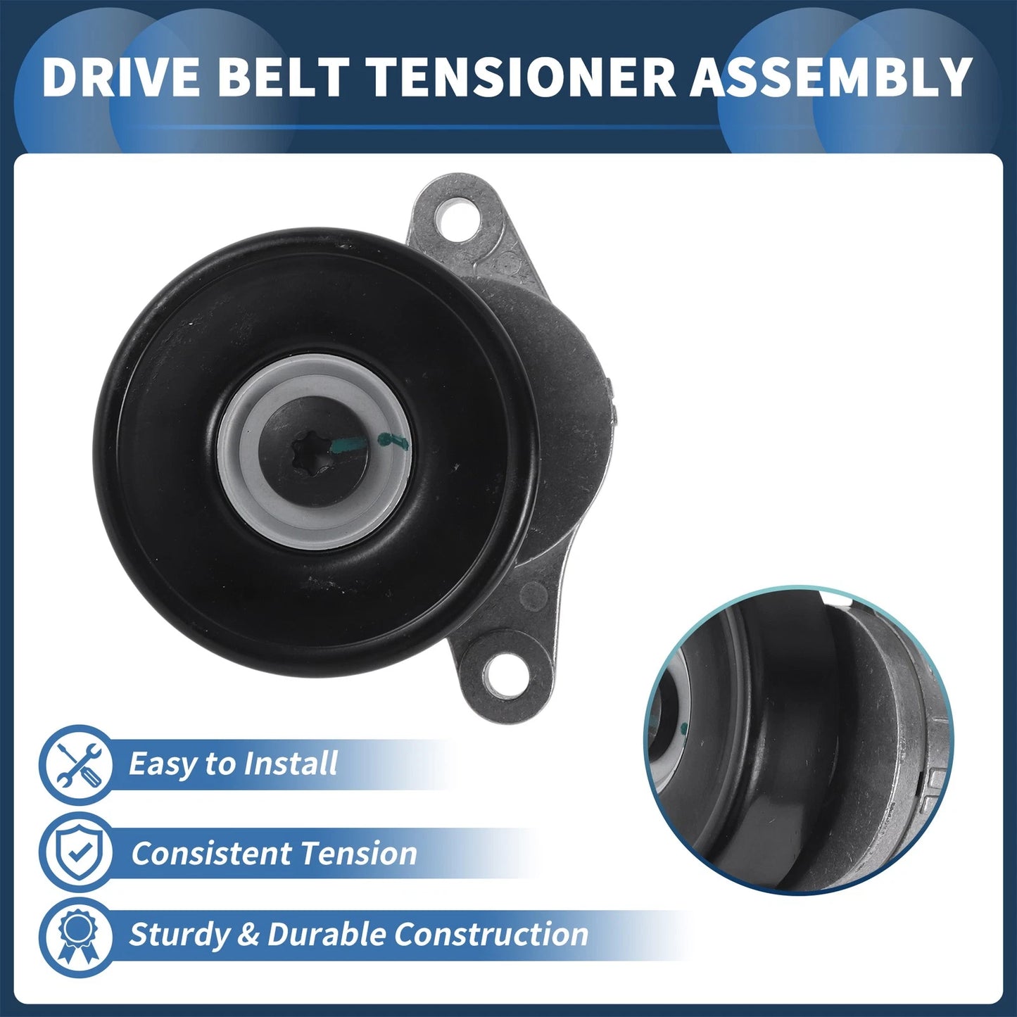 Belt Tensioner for Suzuki Grand Vitara (1998–2003) No. 1754077E10 Metal