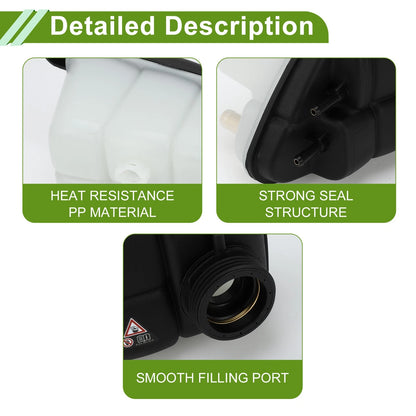 Coolant Expansion Overflow Tank No. 2205000149 for Mercedes CL55 AMG (2003–2011)