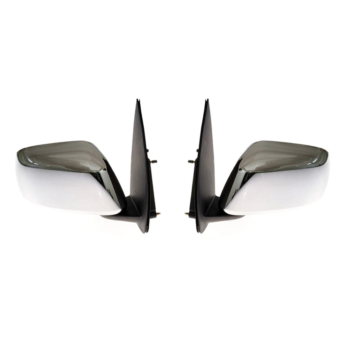 Chrome Electric Door Mirror Pair for Nissan Navara Frontier D40 (2005–2015)