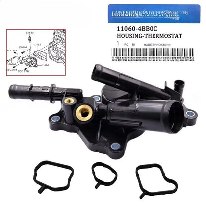 Thermostat Housing for Nissan X-Trail T32 (2014–2023) Sentra (2013–2019)
