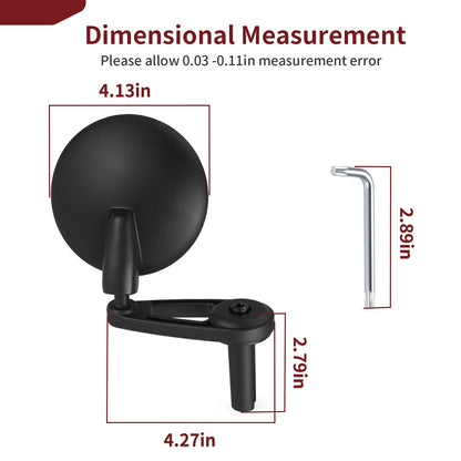 2X Mirror Assembly for Can-Am Ryker 600 900 (2019–2025)