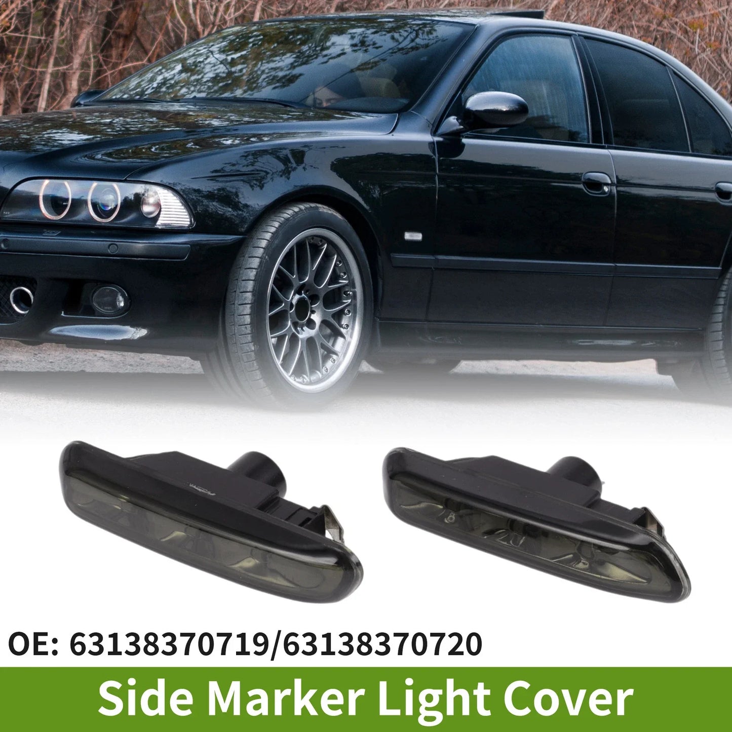 Marker Light Covers for BMW E46 (1999-2001)