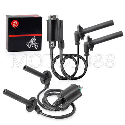 2X Ignition Coil with Spark Plug Cap for Honda Magna 750 (1994–2003)