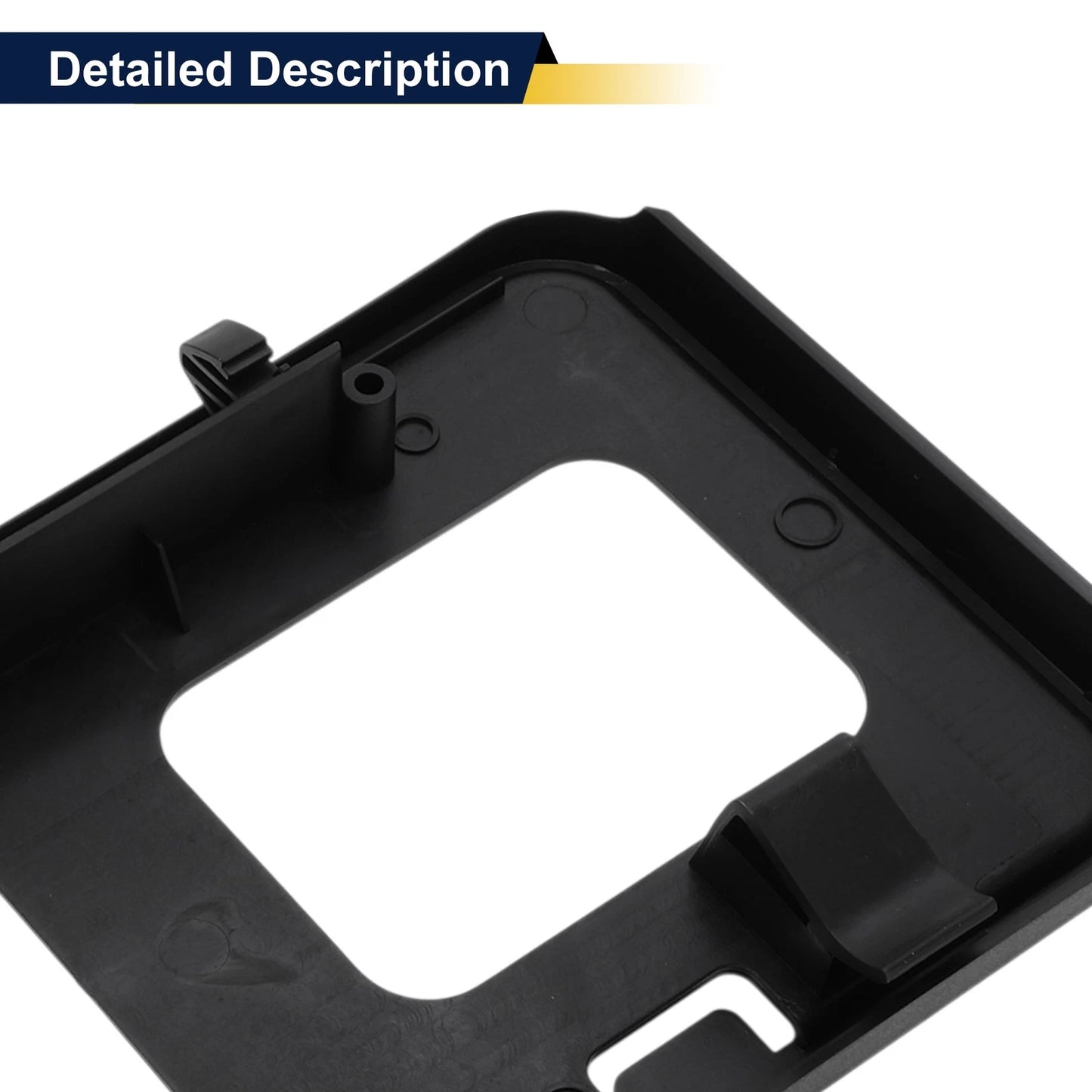 License Plate Frame Set for Ford F-250 F-350 F-450 F-550 Super Duty (2011–2016)