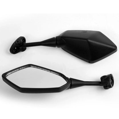 Black Left Right Side Rear View Mirrors for HYOSUNG GT125R GT250R GT650R GT650S (2003-2017)