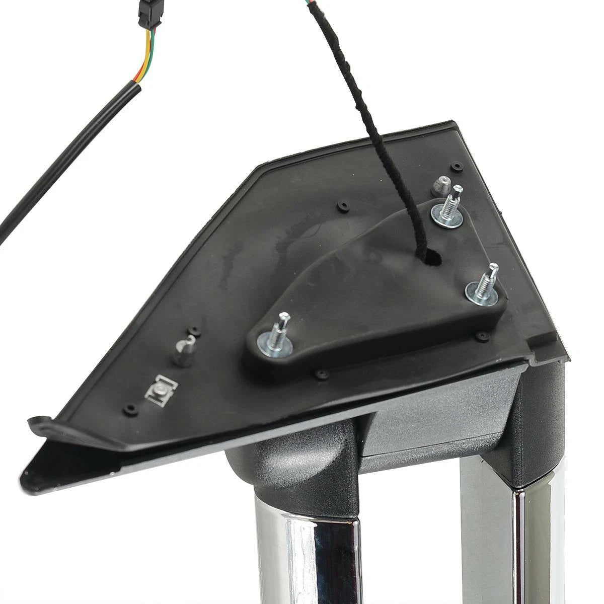 1 Pair Chrome Extendable Towing Mirrors for Toyota Landcruiser 200 No Indicator