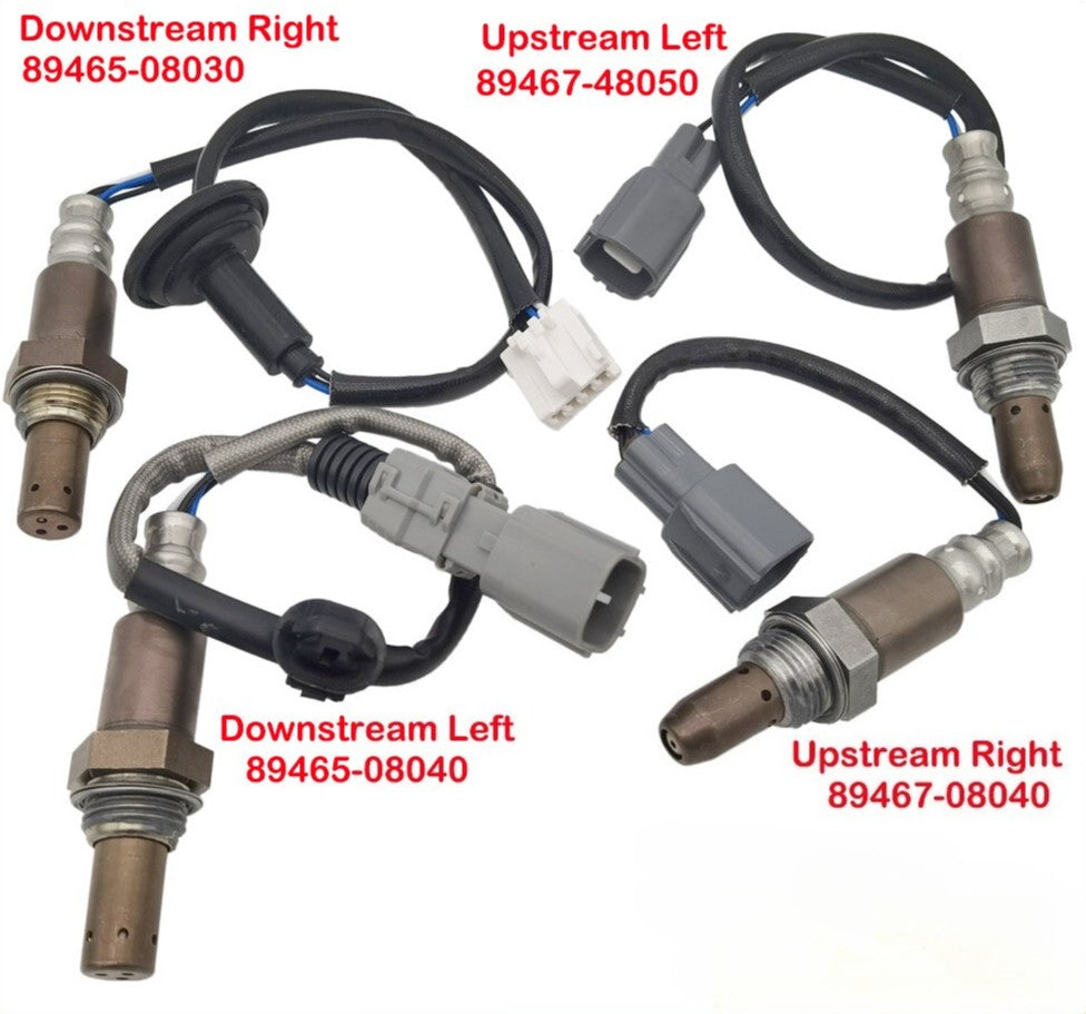 Set of 4 Oxygen Sensors for Toyota Sienna (2004–2006)