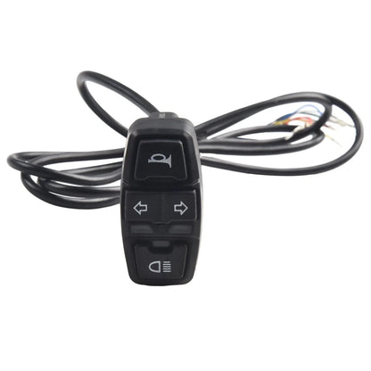 Switch Handle Turn Signal Light On/Off Button Waterproof for Motorcycle