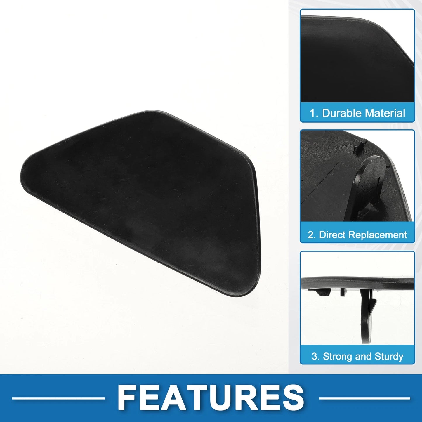 Front Left Washer Nozzle Cover Cap No. 51118048679 for BMW 528i (2011–2016)