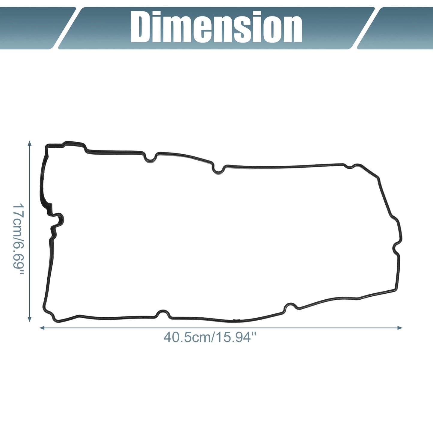 Engine Valve Cover Gaskets for Mitsubishi L200 (2006–2015) No. 1035A108 Rubber