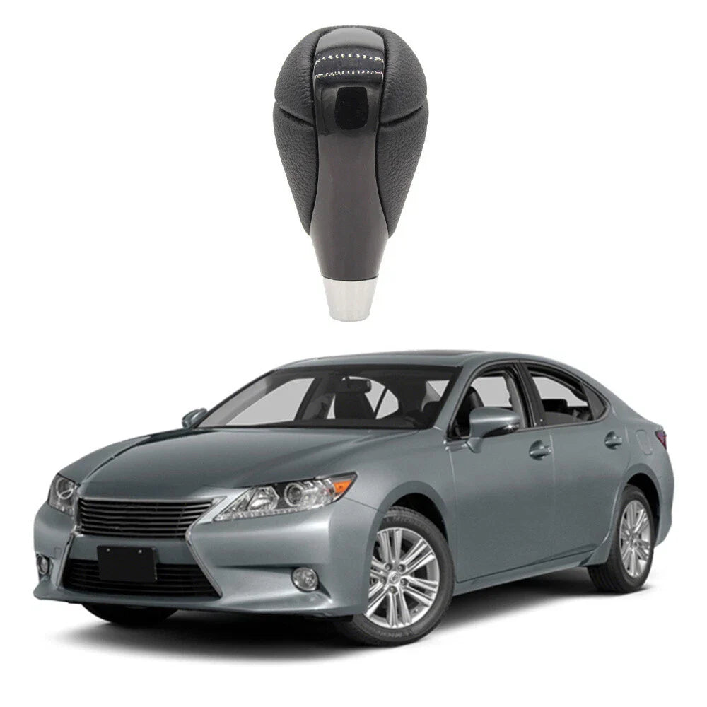 Microfiber Leather Gear Shift Knob for Lexus ES300, IS-F, Toyota Hilux