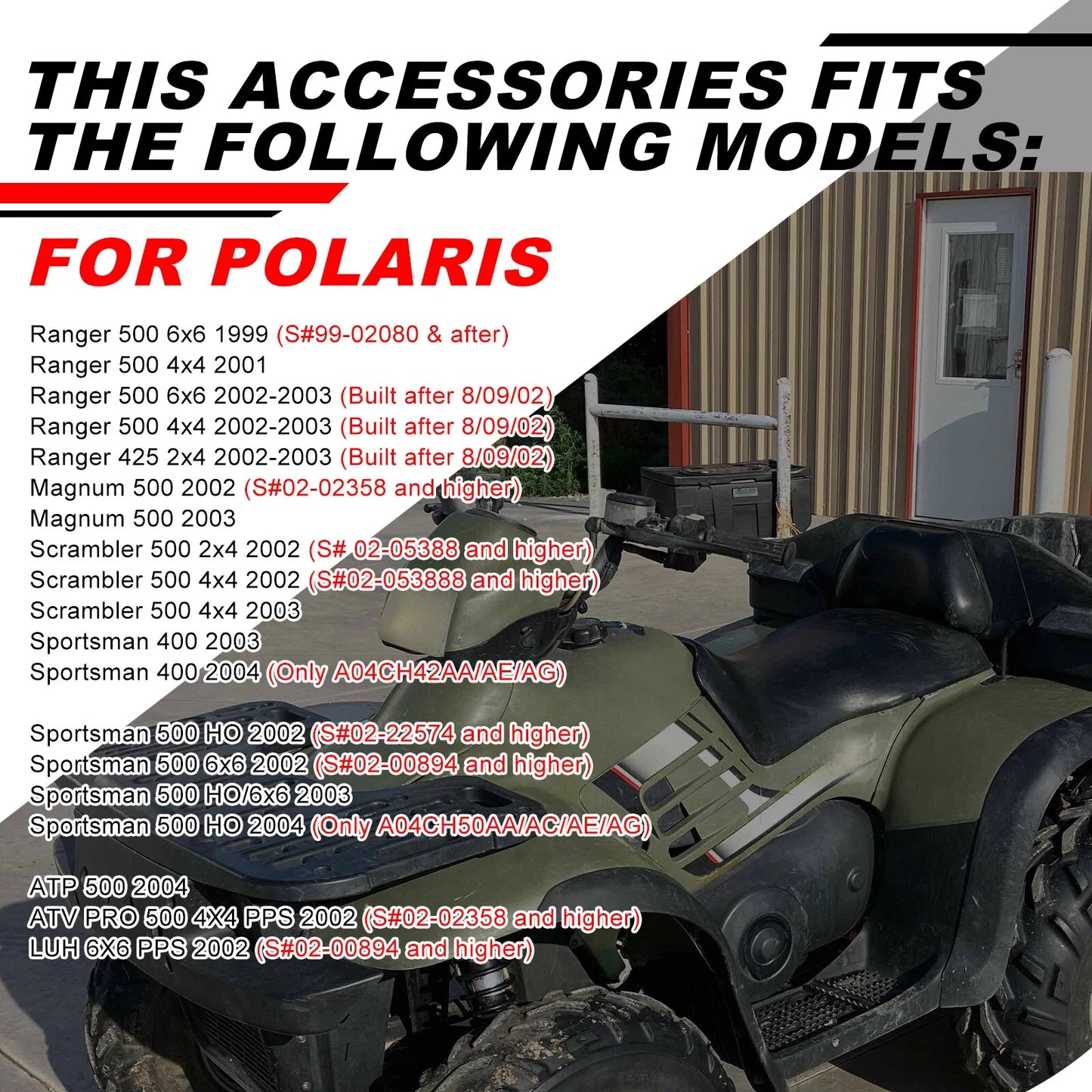 Stator for Polaris Sportsman 500 4x4 HO (2002–2006)