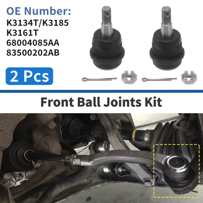 2 x Front Lower Ball Joints for Dodge Ram 1500 (1994-2001)