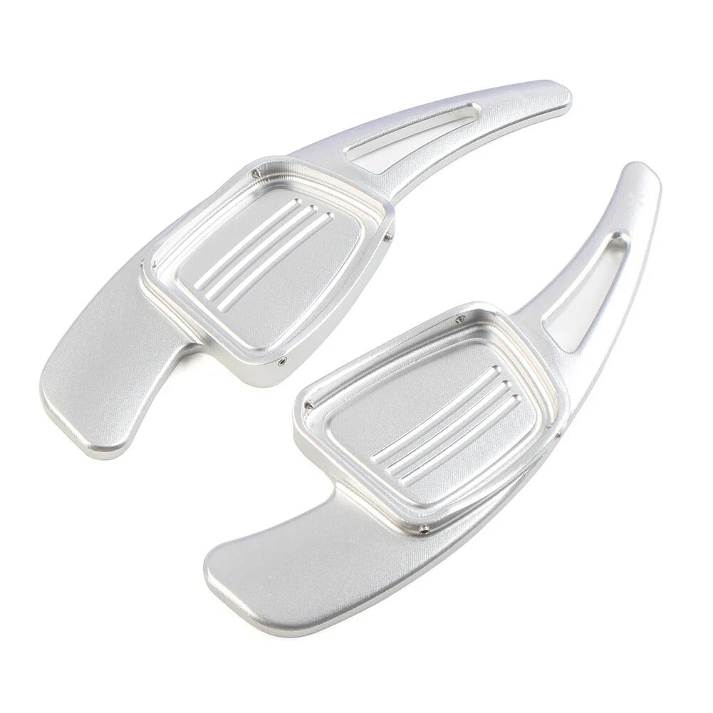 Silver Steering Wheel Shift Paddle Shifter for Audi A3 A4 A5 S3 S4 Q2 Q5 Q7 TTS