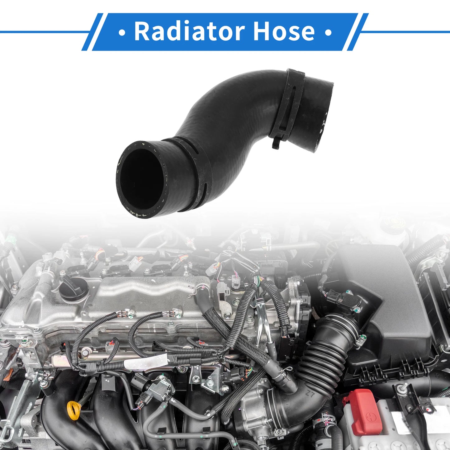 Radiator Hose for Land Rover Range Rover 5.0L V8 (2010–2022) No.LR033994 Rubber