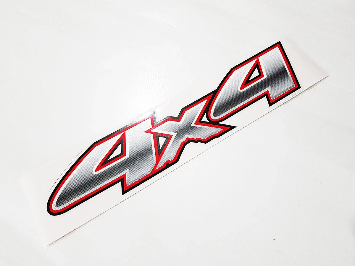 4 x 4WD PVC Side Cabin Rear Sticker Decal for Mitsubishi Triton L200 (05-14)