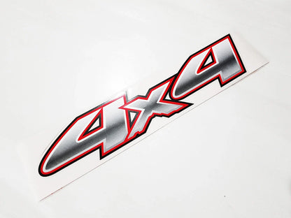 4 x 4WD PVC Side Cabin Rear Sticker Decal for Mitsubishi Triton L200 (05-14)