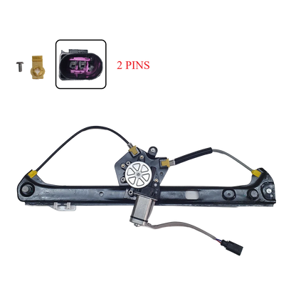 Rear Left Window Regulator With Motor 2 Pins for BMW X5 (2000–2007)