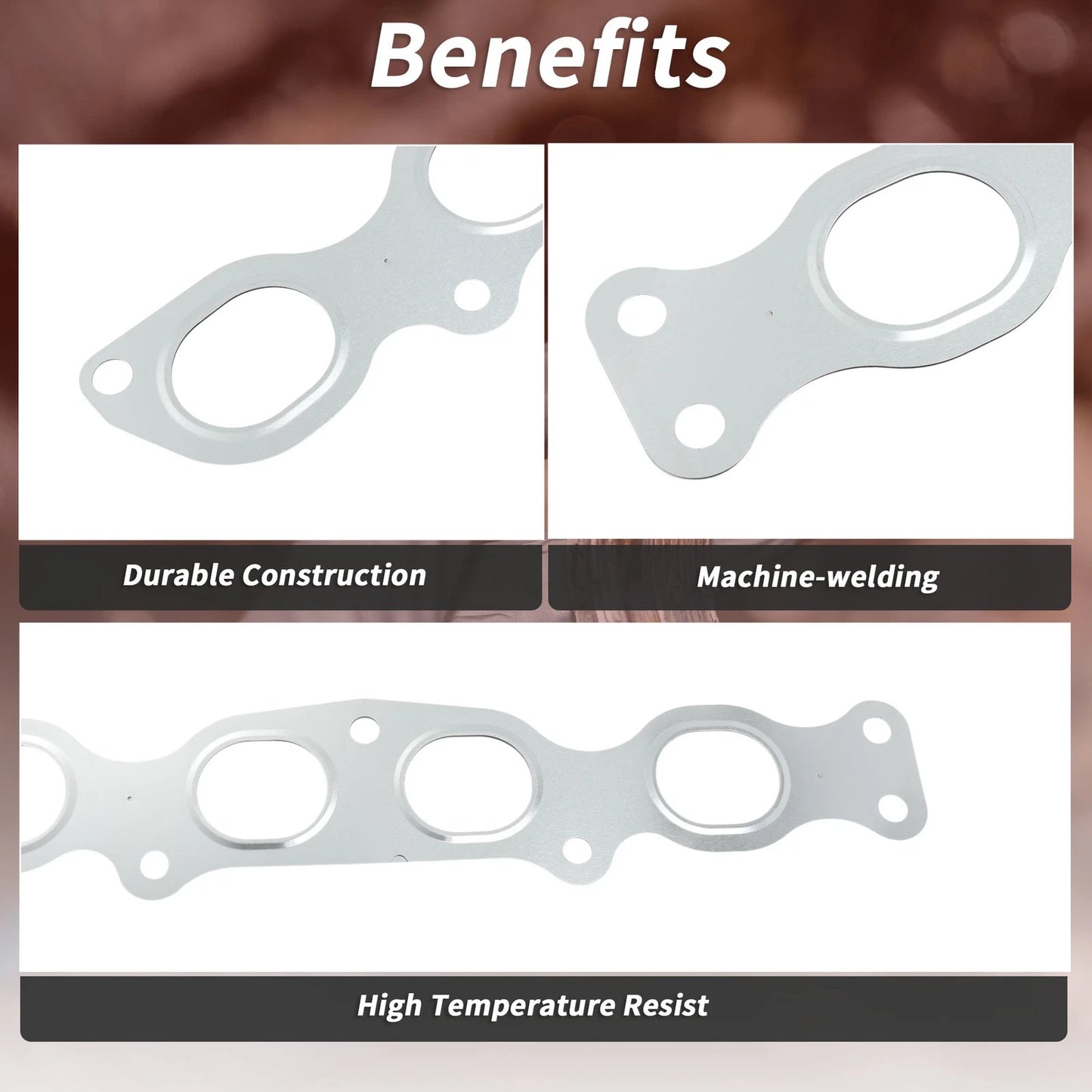 Exhaust Manifold Header Gasket for Suzuki Grand Vitara (2008–2021) No. 1414078K00