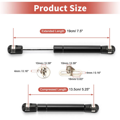 Set of 2 Lift Supports Struts Shocks Gas Spring for RV Car (7.5 inch, 35Lbs)
