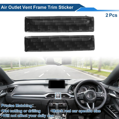 2X Air Condition Outlet Vent Trim Cover Frame for Mazda CX-9 (2007–2015)