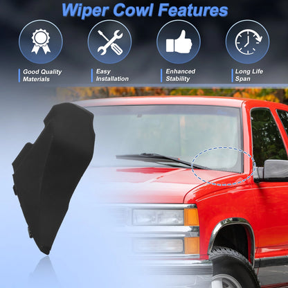 Set of 2 Windshield Cowl Replacement for Chevrolet Silverado 1500 (2014–2018) 23178017
