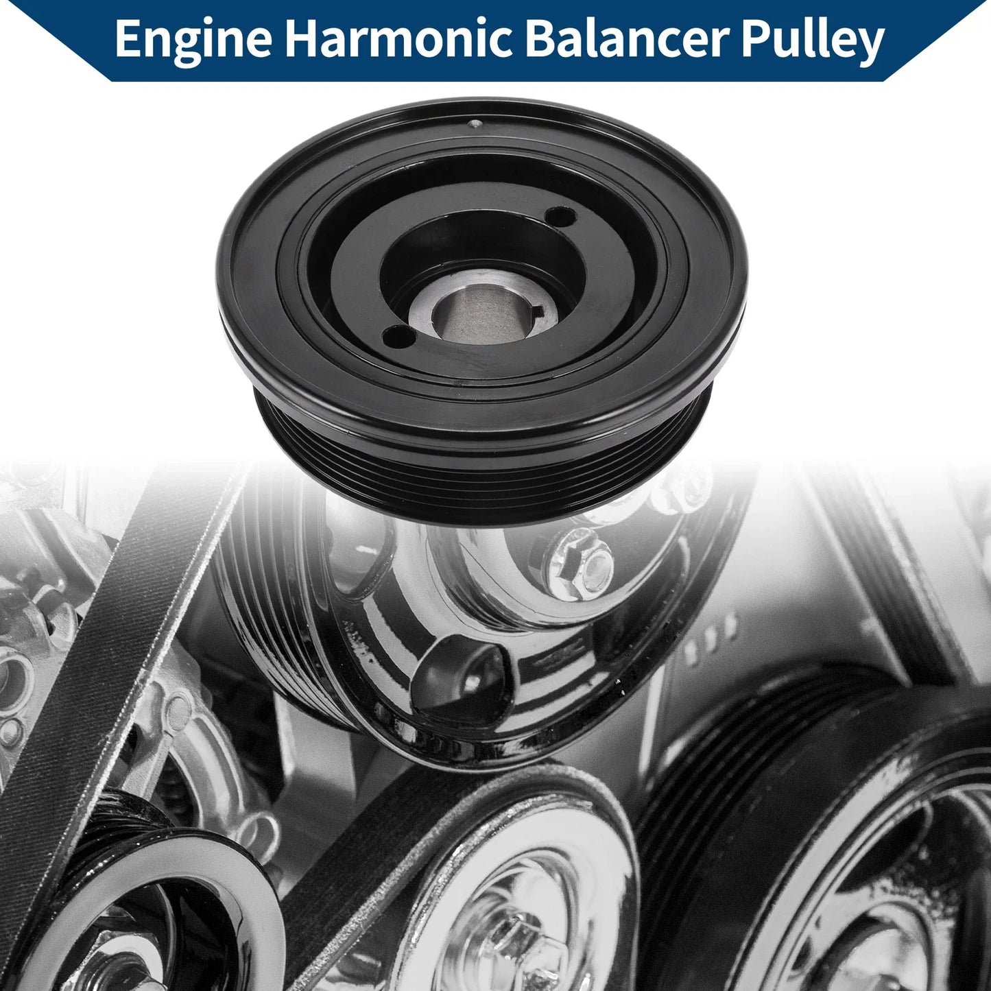 Harmonic Balancer Crank Pulley for Lexus LS460 6 Groove (2007-2017)