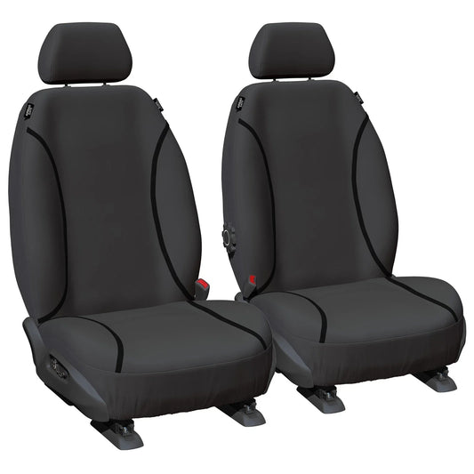 Front Tailor Made Canvas Car Seat Covers for Toyota Hilux (2015–19)