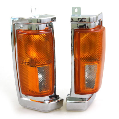 Chrome Side Turn Lamp for Nissan Hardbody Pickup D21 (1986–1997)