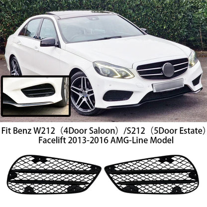 Side Grill Trims for Mercedes-Benz E-Class AMG (2013–2015)