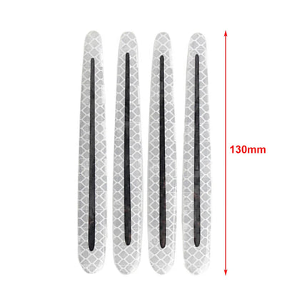Carbon Fiber Door Handle Reflective Stickers for Universal Cars