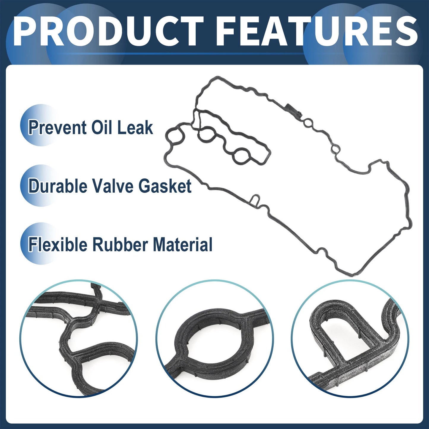 Valve Cover Gasket No. 11128618515 for BMW i8 (2014–2020)