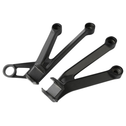 Foot Pegs Footrest Brackets Set for Kawasaki Ninja ZX10R (2004-2005)