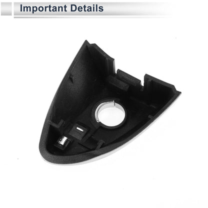 Front Left Door Handle Lock Cylinder Cover for Toyota Corolla (2014–2018) Silver Tone