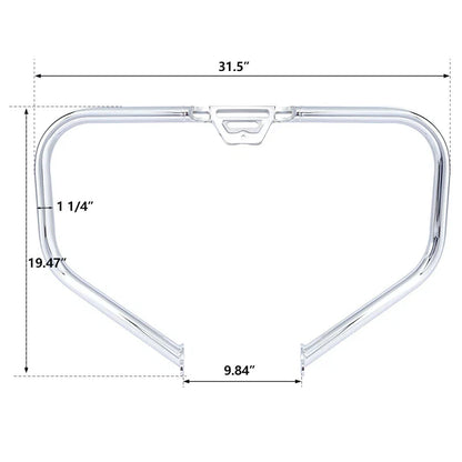 Engine Guard Crash Bar for Harley Softail Low Rider Street Bob (2018-2025)