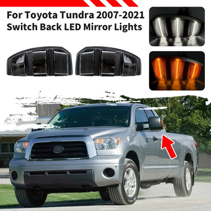 LED Side Towing Mirror Turn Signal Light for Toyota Tundra (2007–2021)