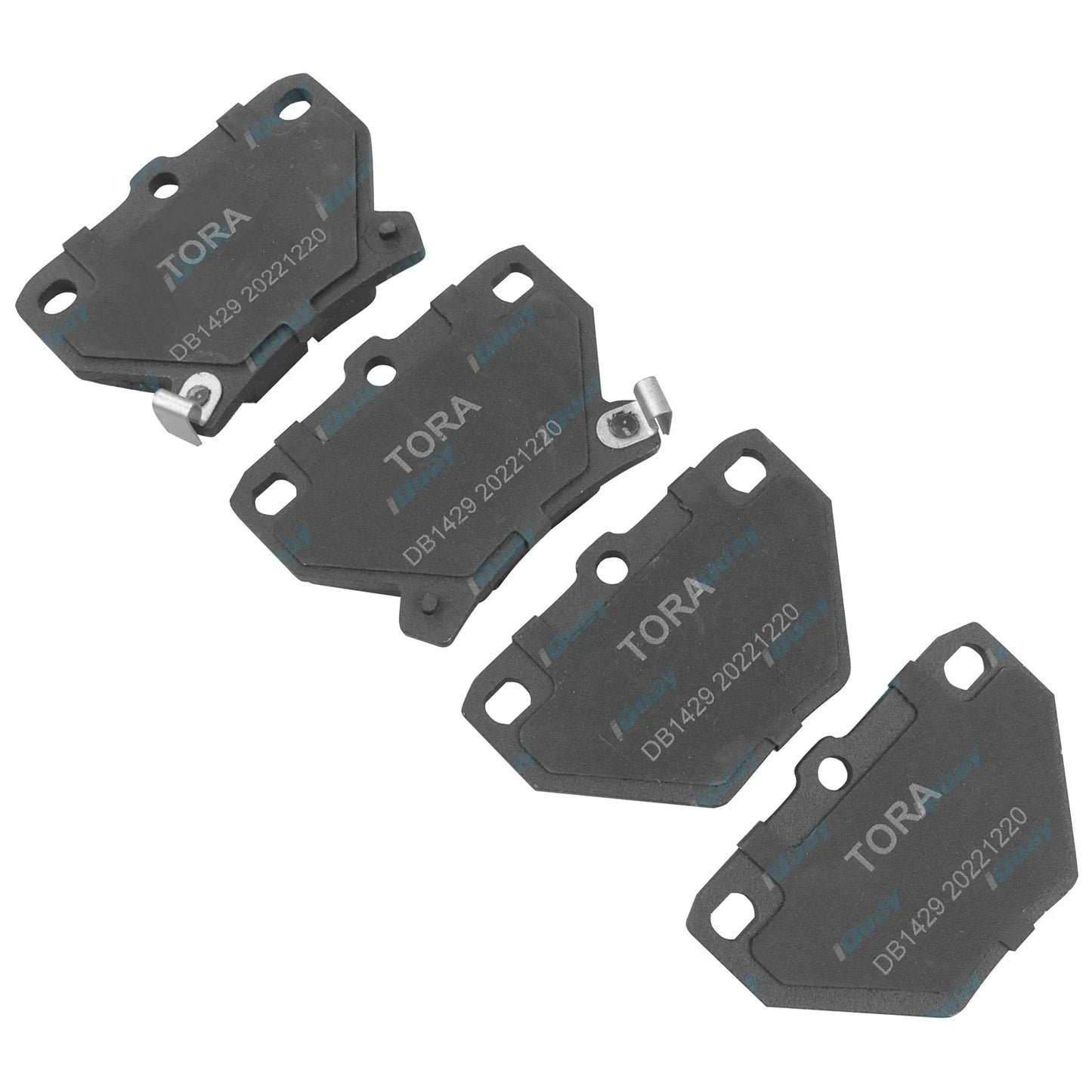 Rear Ceramic Brake Pad Set for Toyota Celica ZZT231R 1999-2005 4cyl 1.8L 2ZZ-GE