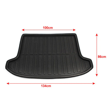 Rear Trunk Tray Cargo Liner Mat for Kia Seltos (2020-2023) Black