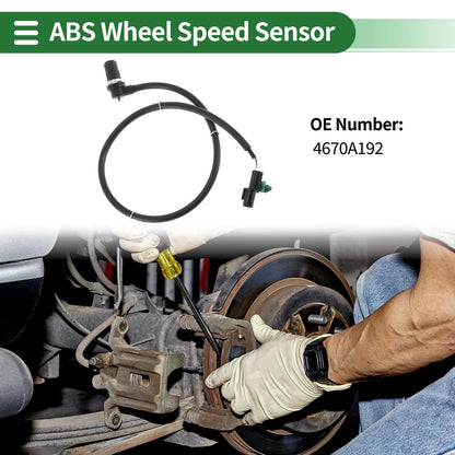 ABS Wheel Speed Sensor No. 4670A192 for Mitsubishi Pajero (2009–2016)