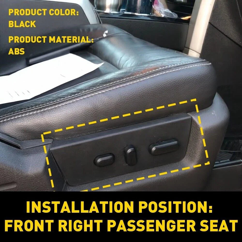 Power Seat Switch Housing Trim Bezel for 2009-2014 Ford F-150