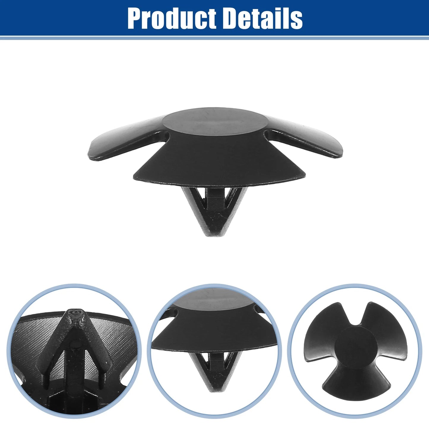 20 Pcs Rear Trunk Insulation Retainers Clip for Chrysler 200 (2011–2014) No.4878883AA