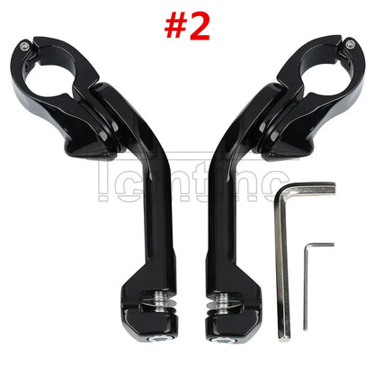 1-1/4" Highway Foot Pegs for Harley