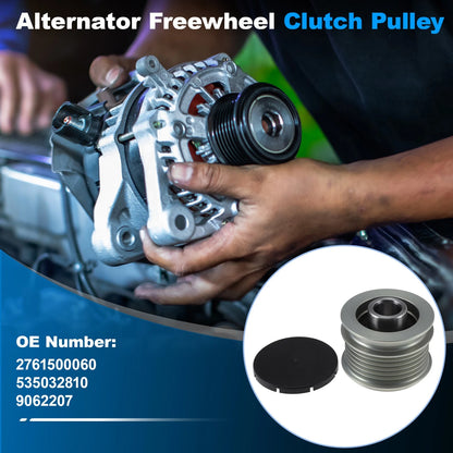 Set of 1 Alternator Freewheel Clutch Pulley for Mercedes-Benz AMG