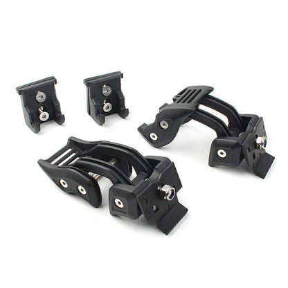 Hood Lock Latch Catch for Jeep Wrangler JK 2007-2017 Black Aluminum